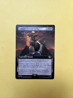 x1 Isildur's Fateful Strike - Extended Art R MTG The Lord of the Rings: Tales of - Image 1