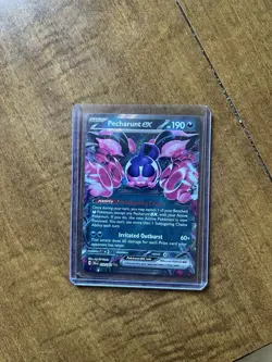 Pokemon TCG Shrouded Fable Pecharunt EX 039 - Image 1