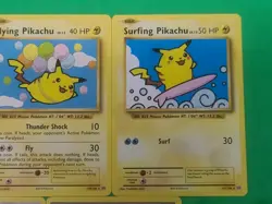 Pokemon XY Series Secret Cards Lot Of 5 Flying Pikachu, Surfing Pikachu++ NM-M - Image 5