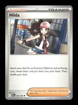 Hilda 084/086 White Flare NM/M Pokemon - Image 1