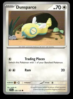 Dunsparce 120/159 Journey Together NM/M Pokemon - Image 1