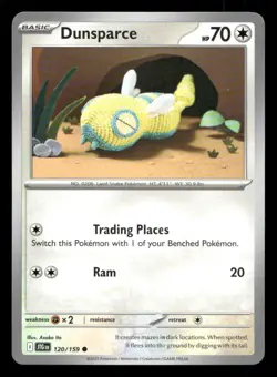 Dunsparce 120/159 Journey Together NM/M Pokemon - Image 1