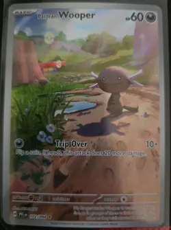 Pokemon TCG Paldean Wooper 102/094 Paldea Evolved Illustration Rare Holo EN - Image 1