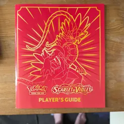 Pokemon Scarlet and Violet Players Guide KORAIDON Book NM - Image 1
