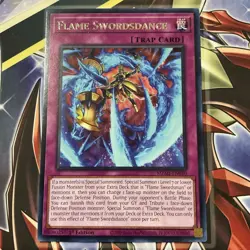 Yu-Gi-Oh Flame Swordsdance 1st Ed. MZMI-EN010 Rare NP - Image 1