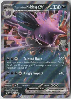 Team Rocket's Nidoking ex - Promo SV: Scarlet & Violet Promo Cards 217 - Image 1