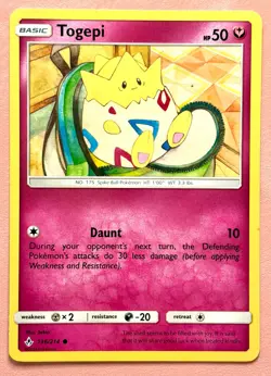 Togepi (Fairy)~(Baby) Cute Pink Pokemon Cards~ Pretty in Pink & Pastel Gallery - Image 1