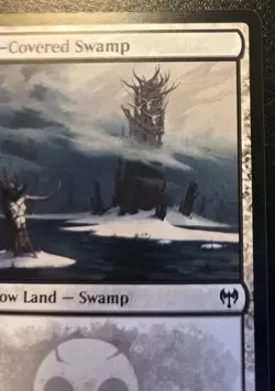 Snow-Covered Swamp 280/285 Land Kaldheim Magic: The Gathering - Image 3