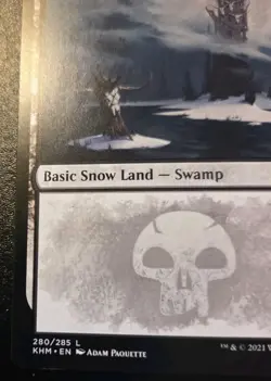 Snow-Covered Swamp 280/285 Land Kaldheim Magic: The Gathering - Image 4