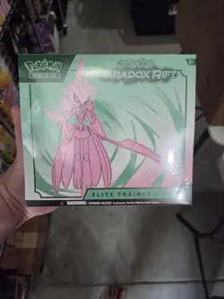 Paradox Rift Pokemon Elite Trainer Box ETB [Iron Valiant] NEW SEALED - Image 1