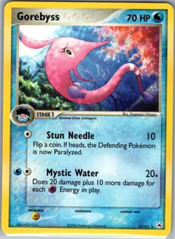 Gorebyss 18/101 Non Holo Hidden Legends - Pokemon Card - NM - Image 1