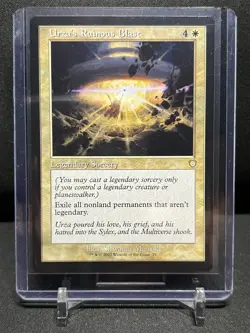 Urza's Ruinous Blast - Retro Frame MTG Magic 2022 The Brothers' War Commander NM - Image 1