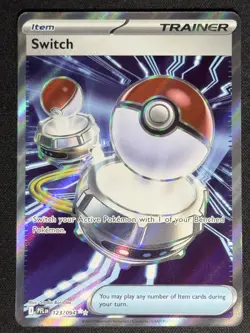 Switch 123/094 Phantasmal Flames Pokemon Card TCG - Image 1