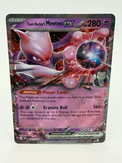 Pokemon Team Rockets Mewtwo Ex Destined Rivals 081/182 - Image 1