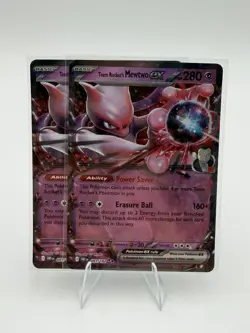 Pokemon TCG Team Rocket's Mewtwo 081/182 Destined Rivals NM - Image 3