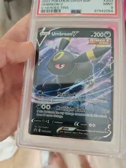 PSA 9 - Umbreon V #SWSH203 Pokemon Promo - Image 5