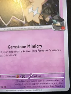 Team Rocket's Mimikyu 087/182 Uncommon Scarlet & Violet: Destined Rivals Pokemon - Image 5