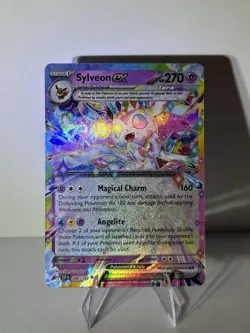 Sylveon EX 086/191 Double Rare Pokemon TCG SV Surging Sparks Near Mint - Image 1