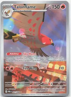 Talonflame 091/088 Holo Illustration Rare Perfect Order Pokemon Near Mint - Image 1