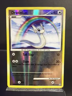 Dratini 91/146 Legends Awakened Reverse Holo Pokemon - Image 1
