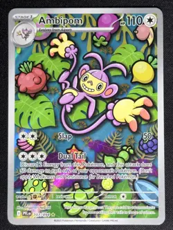 Ambipom 107/094 Phantasmal Flames Pokemon Card TCG - Image 1