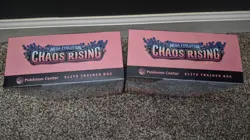 Chaos Rising Pokemon Center Elite Trainer Box x2 New Factory Sealed PC ETBs - Image 2