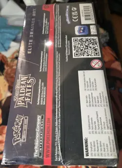 Pokemon TCG Scarlet & Violet Paldean Fates Factory Sealed ETB - Small Tears - Image 3