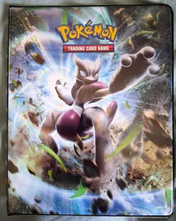 Ultra Pro Pokemon TCG Breakthrough Pocket Portfolio Binder Mega Mewtwo XY - Image 1