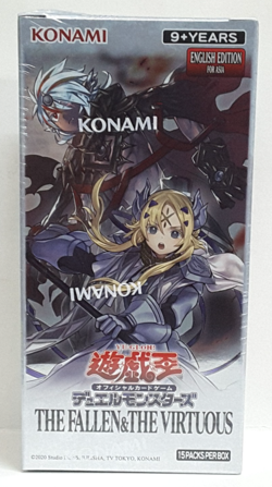 Yugioh Asia English The Fallen & The Virtuous Booster Box NEW SEALED - Image 1