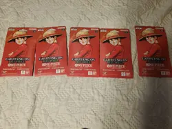 One Piece OP-13 Carrying On His Will Lot 5 Sleeved Booster Packs English Sealed - Image 1