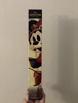 Disney Lorcana Parks Exclusive Iconic Mickey And Minnie Foil Playmat- Sealed - Image 1