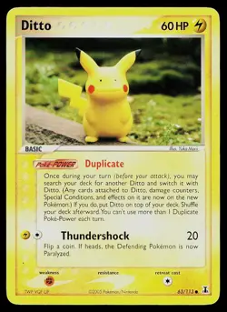 Pokemon Card Delta Species Ditto 63/113 Common - Image 1