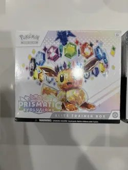 Pokemon TCG Prismatic Evolutions Elite Trainer Box (ETB) Lot of (2) SEALED - Image 3
