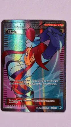 Pokemon Skyla 122/122 Full Art Trainer XY BREAKpoint Ultra Rare NM - Image 1