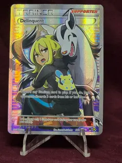 POKEMON TCG XY NM/MINT Delinquent - (Full Art) 098B/122 Alternate Art Holo - Image 1