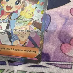 Pokemon TCG Rosa's Encouragement 123/088 Full Art Holo - Image 3