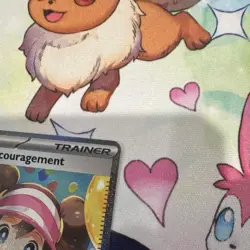 Pokemon TCG Rosa's Encouragement 123/088 Full Art Holo - Image 4