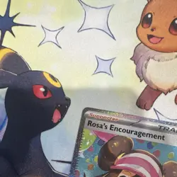 Pokemon TCG Rosa's Encouragement 123/088 Full Art Holo - Image 5