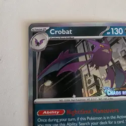 Crobat 076 Chaos Rising Stamped Promo Pokemon TCG NM - Image 2