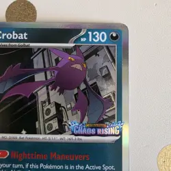 Crobat 076 Chaos Rising Stamped Promo Pokemon TCG NM - Image 3