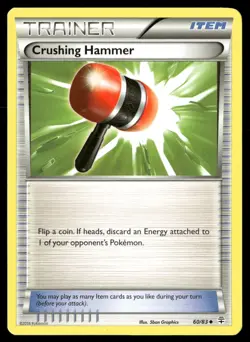 Crushing Hammer 60/83 Uncommon Generations Pokemon Lightly Played - Image 1