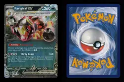 FARIGIRAF EX DOUBLE RARE 108/162 NM POKEMON - Image 3