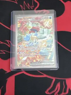 Keldeo EX 167/086 Special Illustration Rare SIR Pokemon SV White Flare Near Mint - Image 1