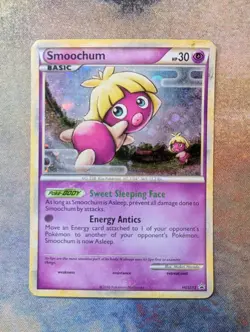 Pokemon Smoochum HeartGold & SoulSilver HGSS13 Promo Holo - HP Damaged - Image 1