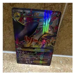 Pokemon M Latios EX Mega Full Art Ultra Rare Holo 102/108 Roaring Skies HP220 - Image 1