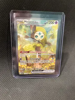 Meloetta Ex 167/086 Pokemon Black Bolt - Image 1