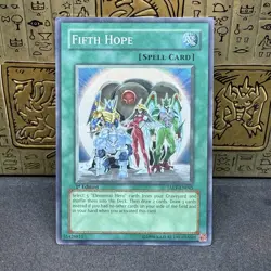 Yugioh Fifth Hope TAEV-EN045 Super Rare 1st Edition LP - Image 1