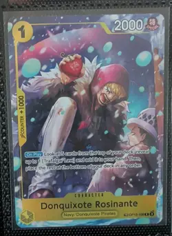 One Piece OP14 Azure Sea's Seven English Donquixote Rosinate TR OP12-108 - Image 1