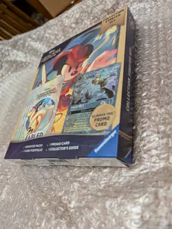 Disney Lorcana Fabled Collection Starter Set 4 Packs Tinkerbell Promo New Sealed - Image 3