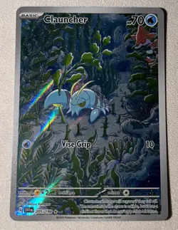 Clauncher 205/198 Scarlet Violet Base Set Illustration Rare Holo Card - Image 1